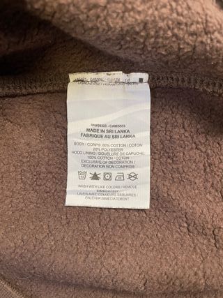 Sudadera Nike Marrón Logo Bordado Y2K