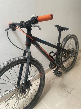 Bicicleta Orbea MX24 24 Negro/Naranja