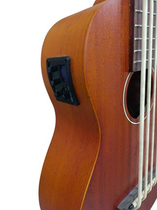 UKELELE ELECTRICO MAUI U-BASS SOUNDSATION  200E + FUNDA