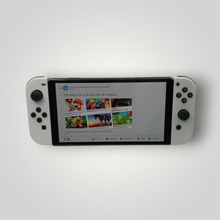 CONSOLE NINTENDO SWITCH OLED 64GB + SCATOLA E DOCK SENZA CARICABATTERIE
