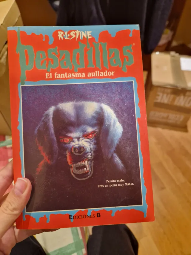El Fantasma Aullador. Libro Pesadillas