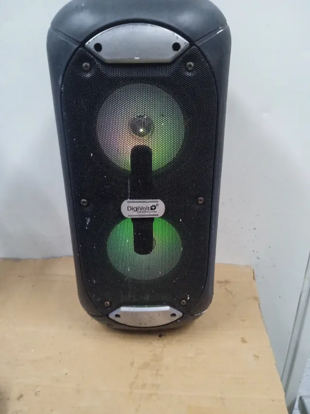 Altavoz Bluetooth Digivolt Negro Multicolor