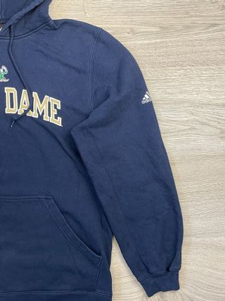 Sudadera Adidas Notre Dame Y2K Azul