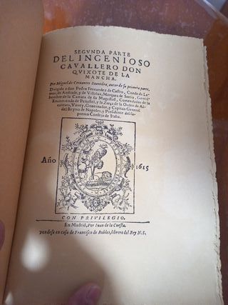 Don  Quijote de la Mancha, segunda parte
