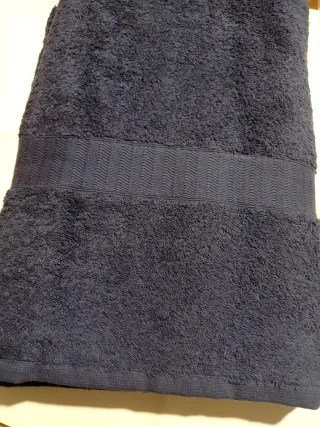 Telo bagno Gabel cotone blu