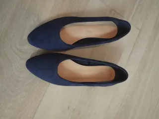 Zapatos Marypaz Azul Talla 36