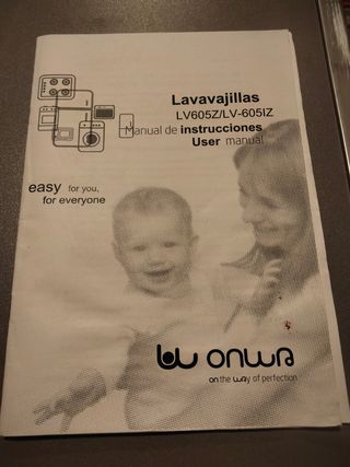 Lavavajillas Onwa LV605Z