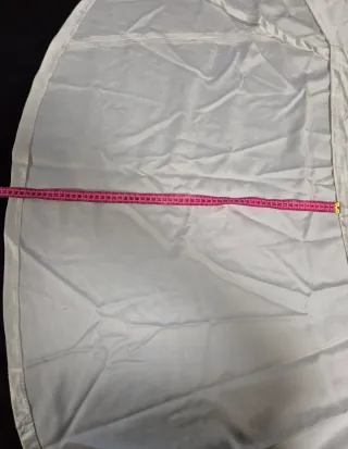 Vestido novia. Raso Blanco