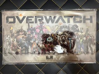 Placa Metal Overwatch Blizzard