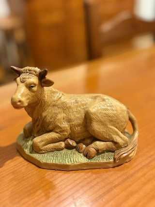 Lotto presepe natalità completa plastica dura