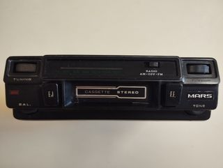 Radio Casete MARS Negro