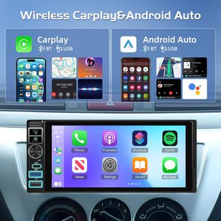 Radio Coche NHOPEEW 1 DIN Android CarPlay