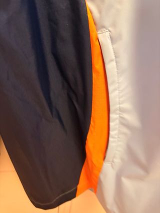 Chaqueta Real Madrid Adidas Azul y Naranja