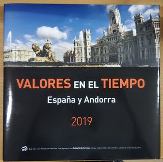 Libro oficial de Correos año 2019, España y Andor