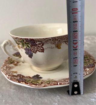 2 Tazas y Platos La Cartuja de Sevilla