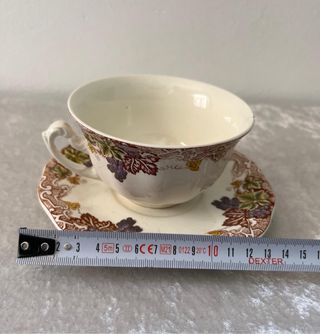 2 Tazas y Platos La Cartuja de Sevilla