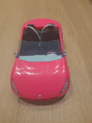 Auto cabriolet rosa Barbie