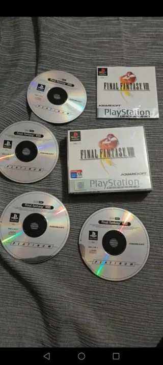 Final Fantasy VIII PlayStation Platinum