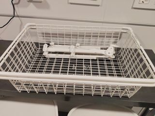 2 Cestas Metálicas Ikea Blancas