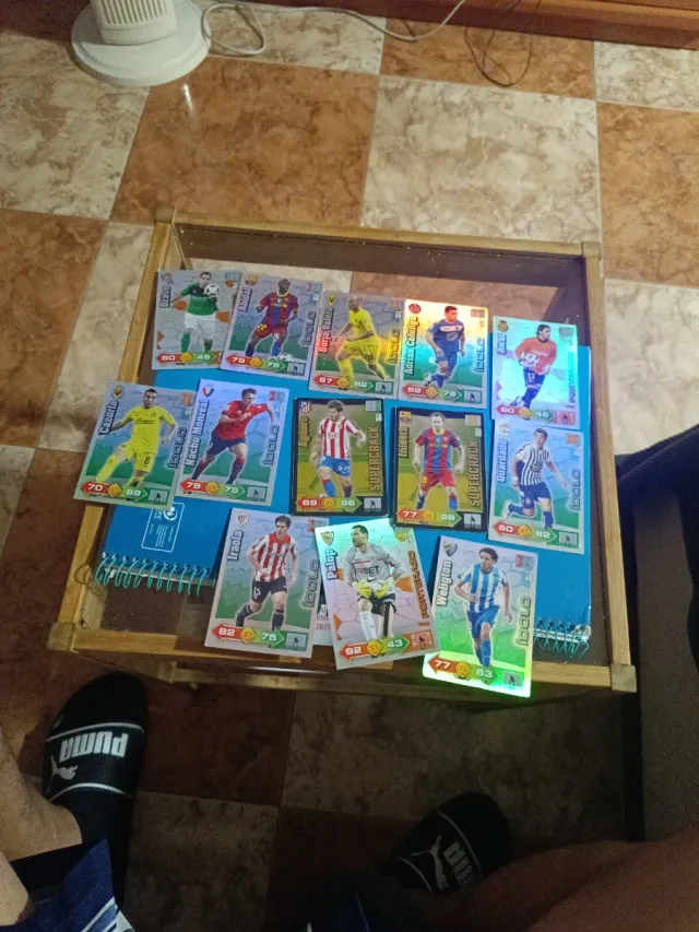 Lote cromos ADRENALYN 2010/2011
