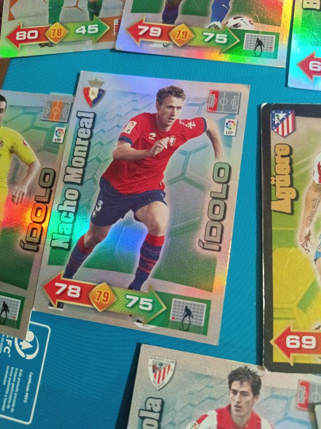 Lote cromos ADRENALYN 2010/2011