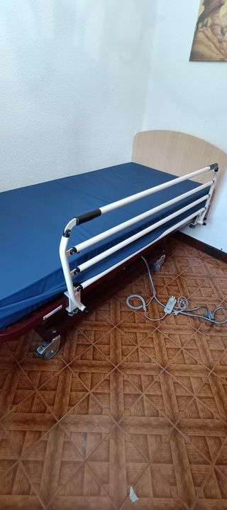 Cama articulada con carro elevador