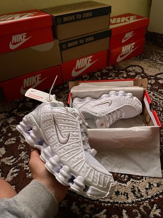 Nike Shox TL Blancas Talla 42 Nuevas Caja