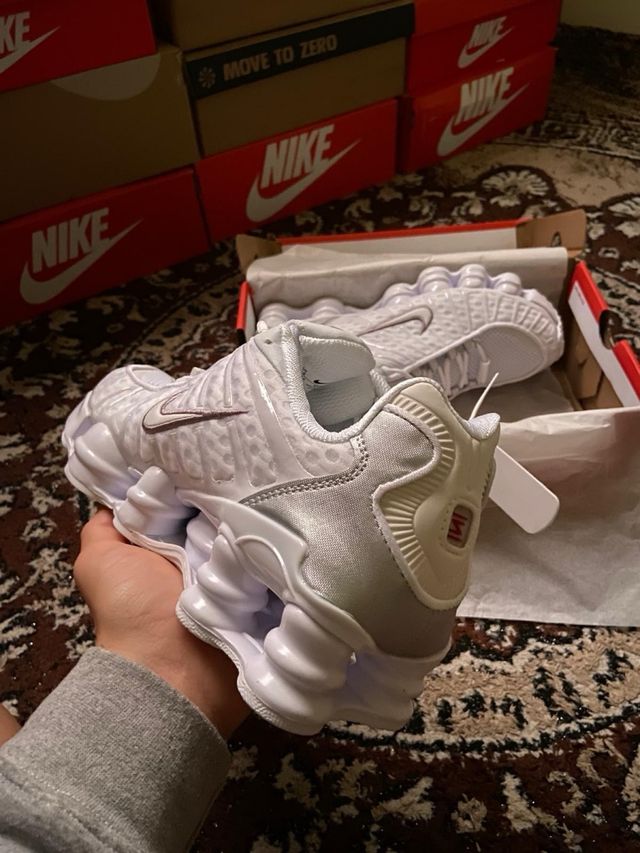 Nike Shox TL Blancas Talla 42 Nuevas Caja