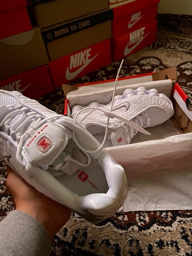 Nike Shox TL Blancas Talla 42 Nuevas Caja