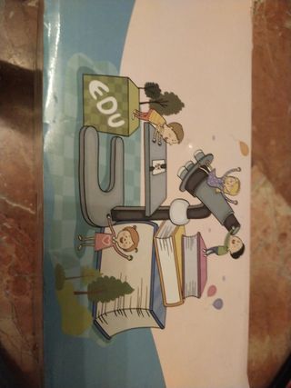 Microscopio de juguete azul