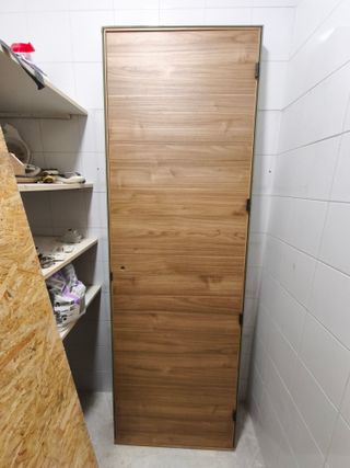 Puerta Nogal Oslo slow Leroy Merlin sin estrenar62