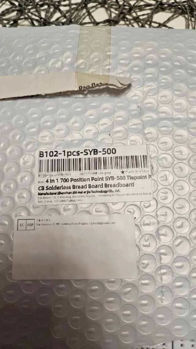 Scheda protoboard 4 in 1