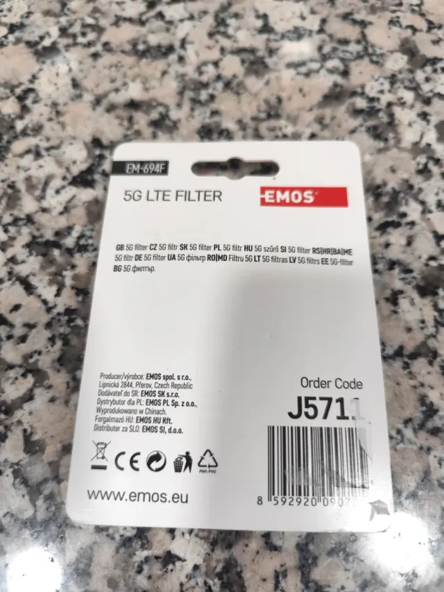 Filtro EMOS 5G LTE EM-694F