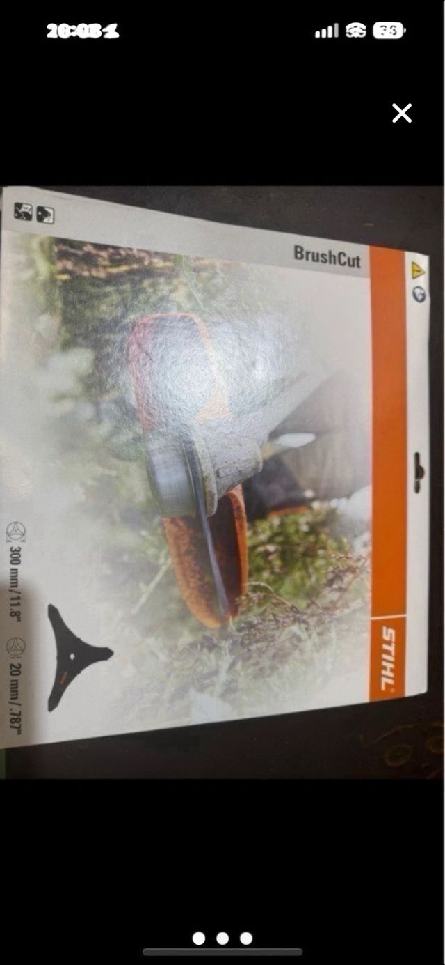 Disco Desbrozadora Stihl BrushCut 300mm