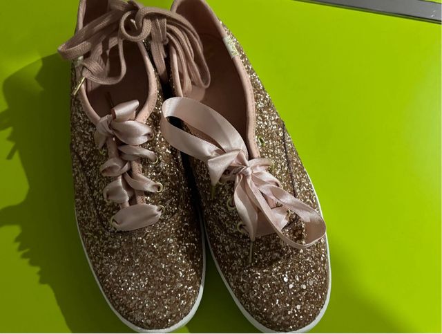 Zapatillas Kate Spade Brillantes Rosa Talla 37