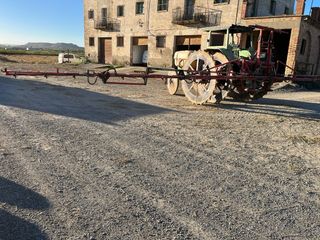 Tractor Deutz con equipo arrocero
