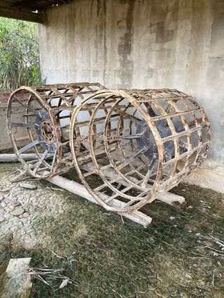 Tractor Deutz con equipo arrocero