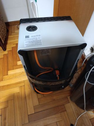 Estufa de gas butano Orbegozo negra