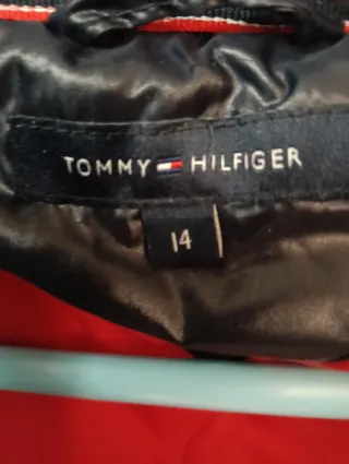 Plumas Tommy Hilfiger Chico Talla 14