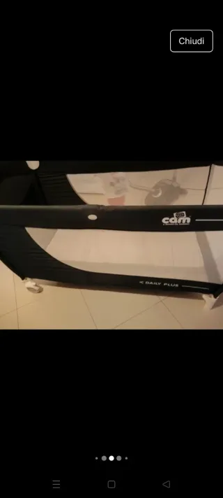Lettino da campeggio CAM Baby Plus