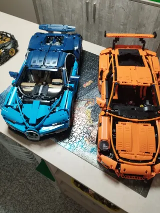 Lego Porsche e Bugatti