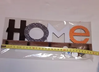 Colgador de llaves HOME madera