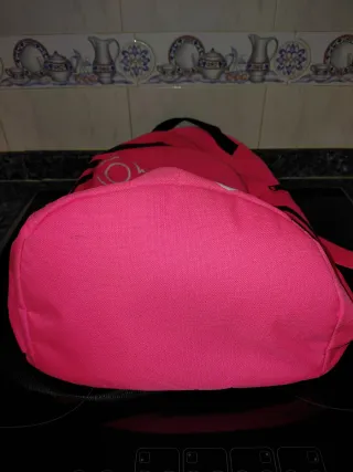 Mochila Adidas Rosa y Negra