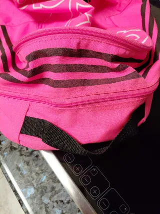 Mochila Adidas Rosa y Negra