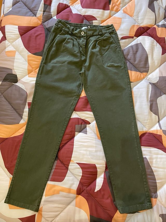 Pantaloni invernali verdi (misure nelle immagini)