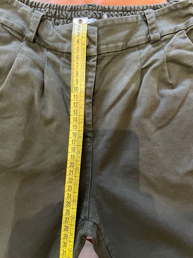 Pantaloni invernali verdi (misure nelle immagini)