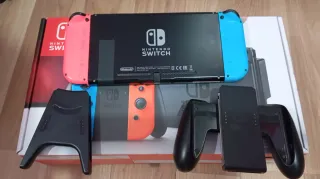 Nintendo Switch 64Gb + 3 juegos + Accesorios