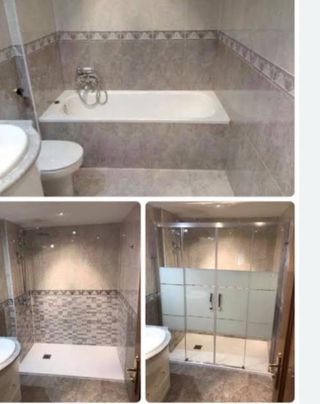 Plato de ducha moderno