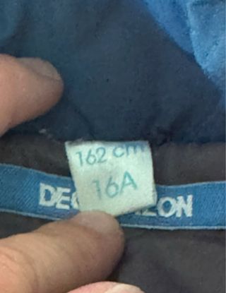 Traje de nieve infantil multicolor