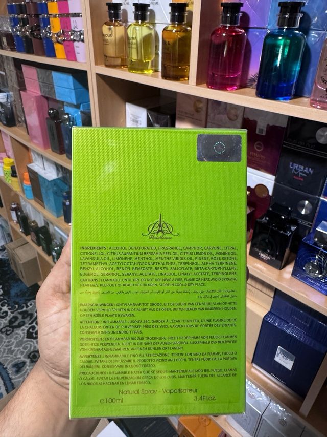 Voux Zingy 100ml Paris Corner Eau de Parfum